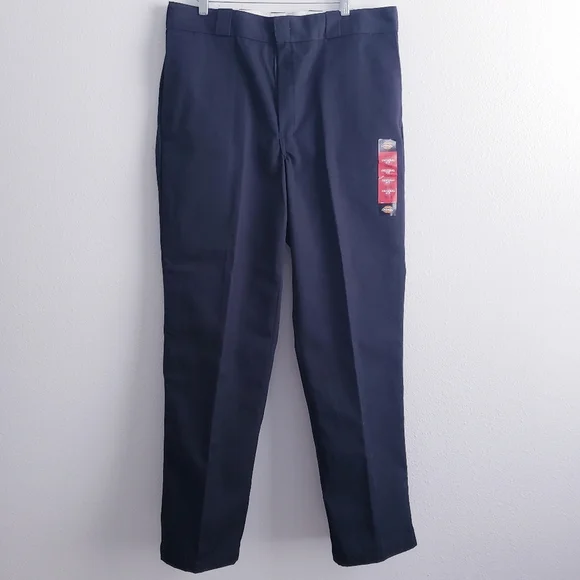 Dickies Mens Black 874 Original Fit Work Pants New With Tags - Picture 2 of 10